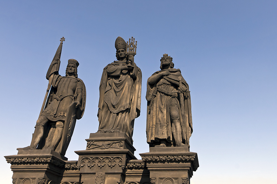 Auf der Karlsbrücke