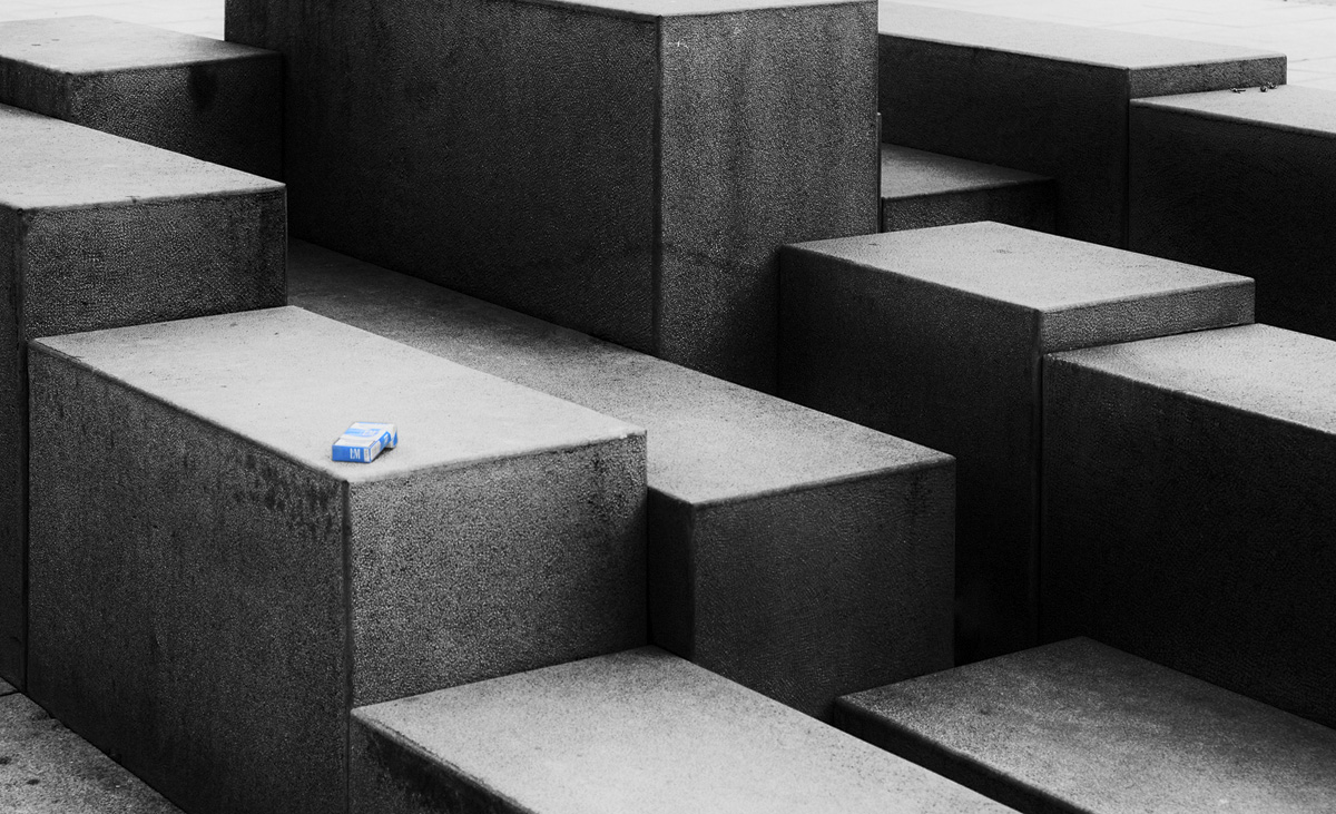 städtischer Springbrunnen