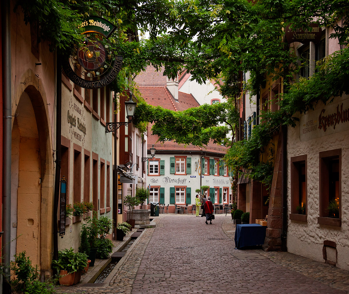 verwinkelte Gäßchen