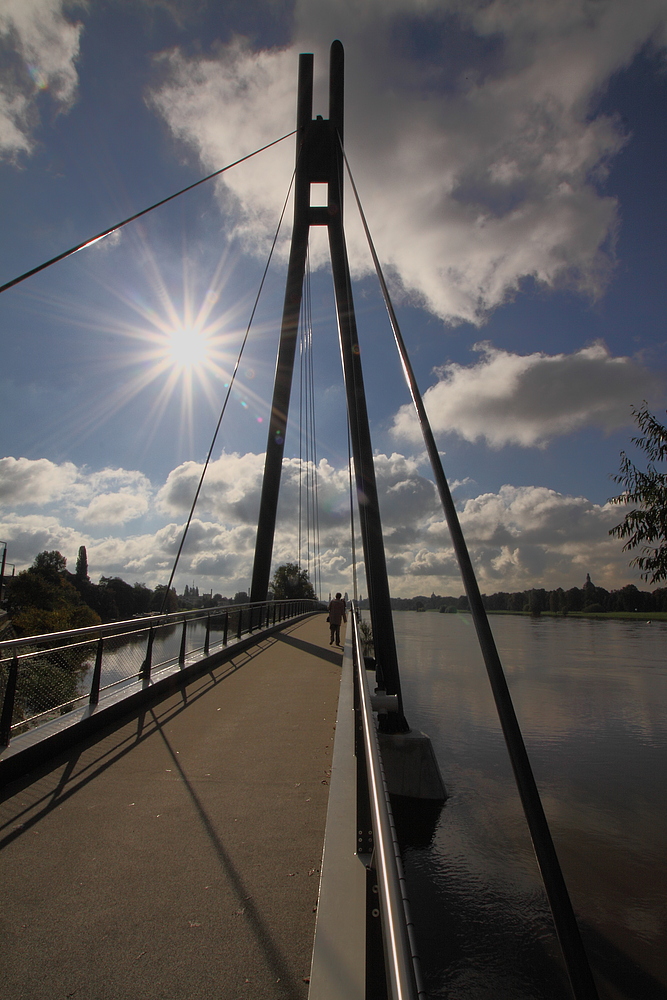 Molebrücke in Dresden Mickten