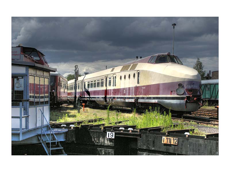 Im Eisenbahnmuseum Hilbersdorf 3