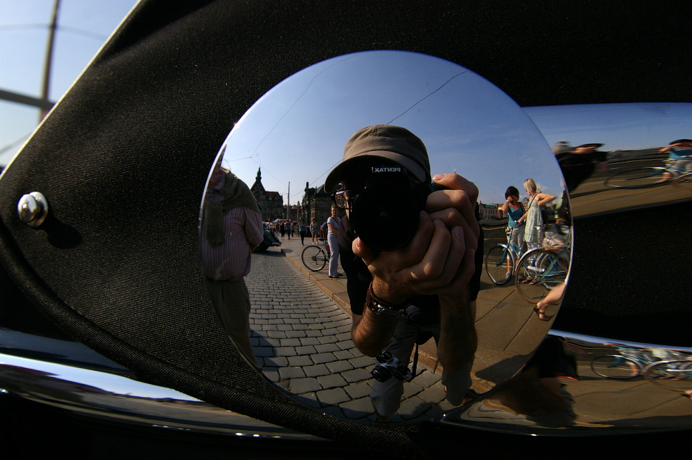 Überall gabs solche Möglichkeiten ... hier an einem Horch