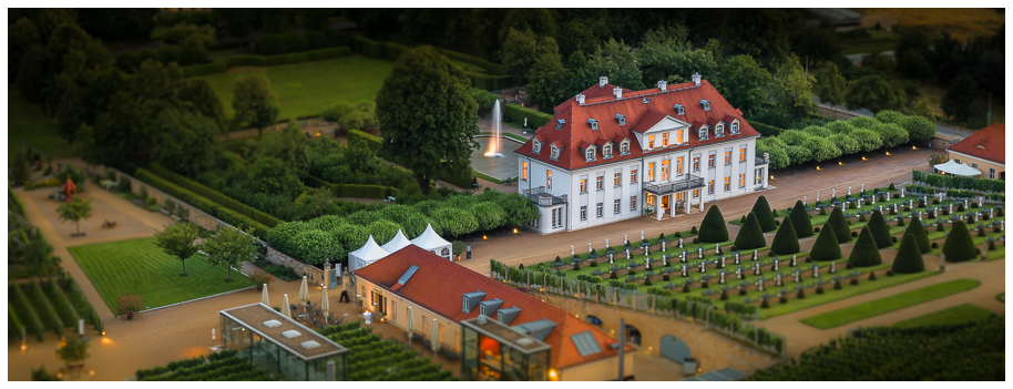 Schloss-Miniatur