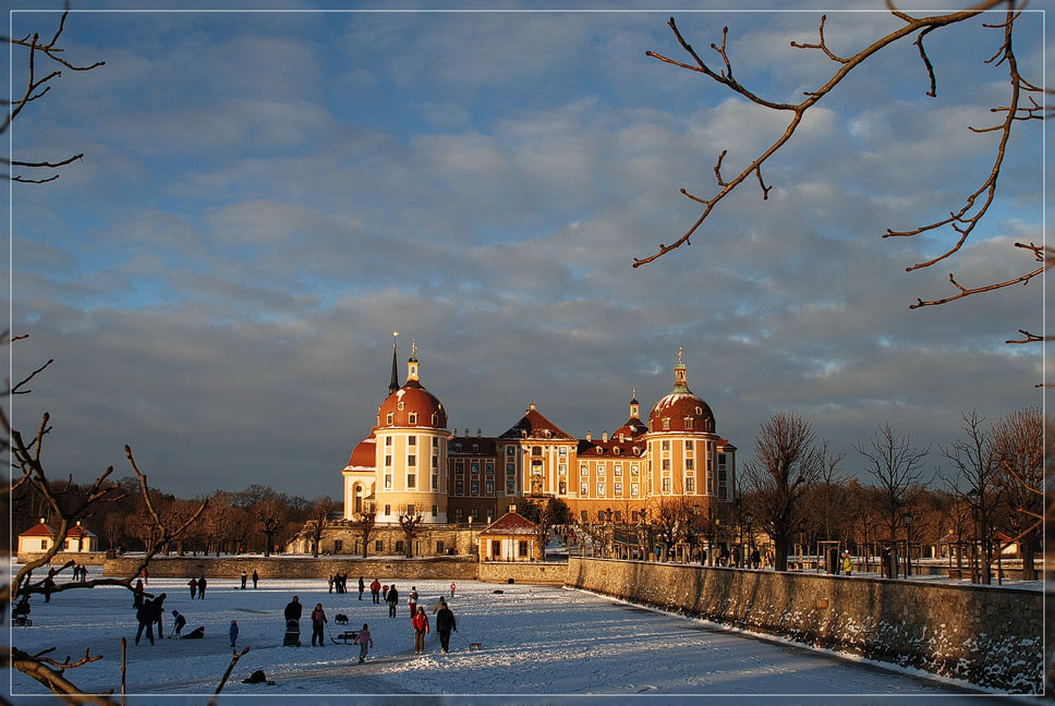 Moritzburg im Winter 2