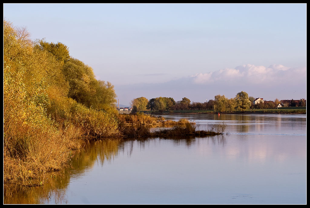 Elbe im Hebstlicht