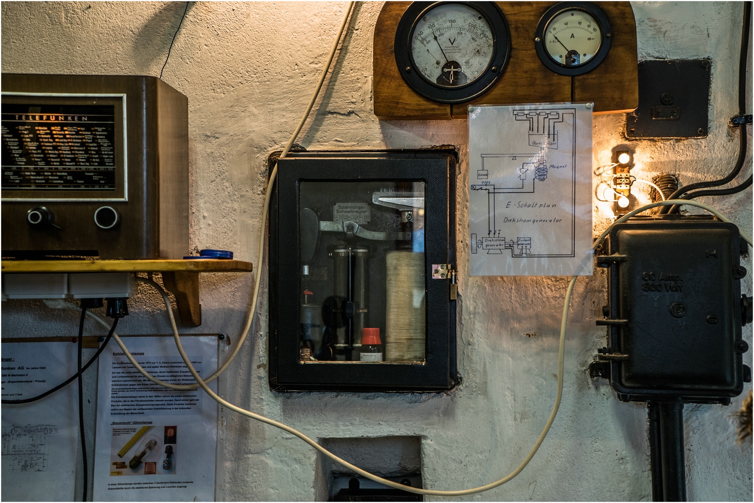 Steuerung Dampfmaschine in Oberschöna