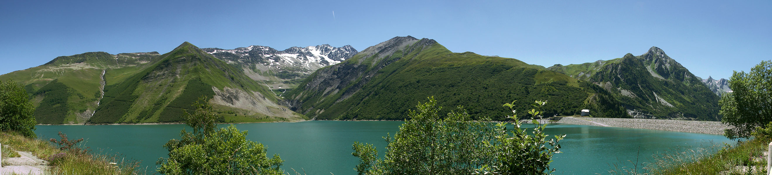 Panorama unterhalb des La Croix de Fer