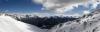 Blick zu den italienischen Dolomiten