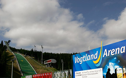 die modernste Skisprung-Arena Europas