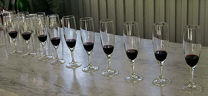 KirRoyal Vorbereitung zum Kir Royal