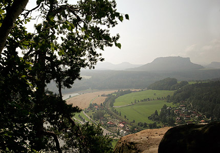 unser Tagesziel, der Lilienstein