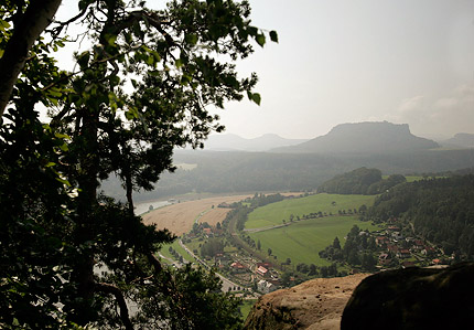 unser Tagesziel, der Lilienstein