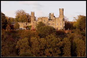 Abendsonne auf Schloß Eckberg