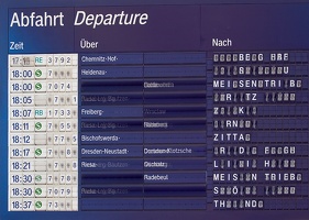 Fahrplanwechsel I