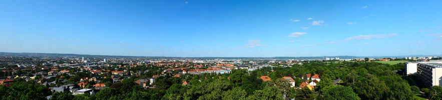 Aussicht vom Fichteturm