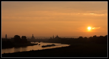 Sonnenuntergang Orange