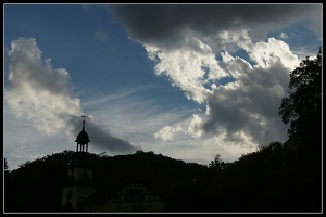 Drohende Wolken