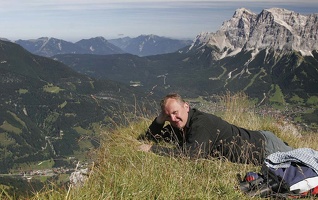 relaxed in 2400m Höhe