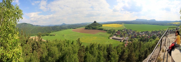 Blick auf den Zirkelstein