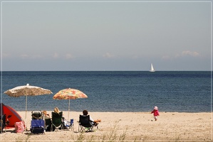 Idylle am Ostseestrand