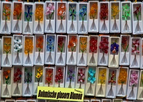 Bohmisch glasern Blumen