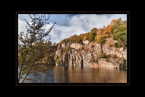 Herbst im Steinbruch