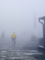 Brocken Radfahrer