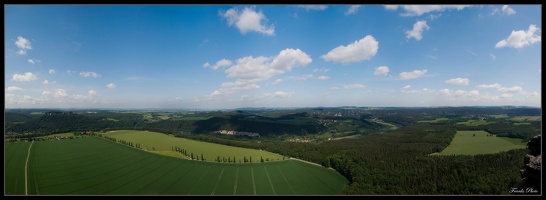 Blick vom Lilienstein