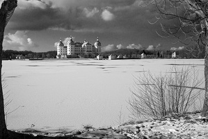 Schloß im Winter